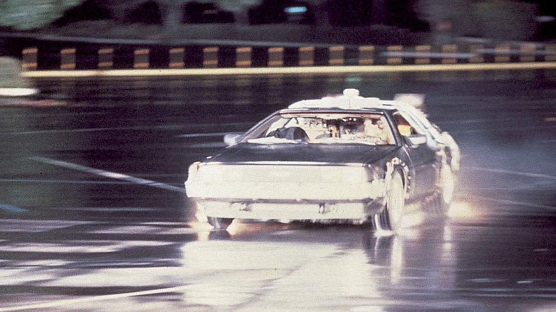 40 Jahre Jubiläum: Zurück in die Zukunft Triple Backdrop