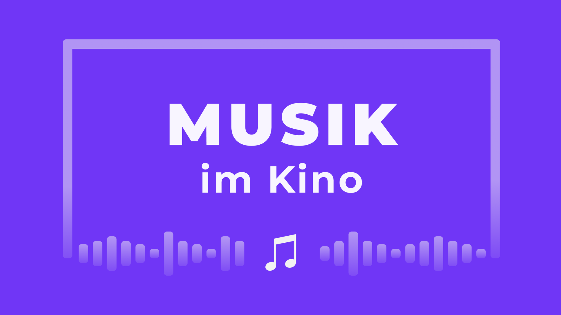 Musik im Kino